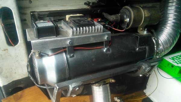 автономный обогреватель  для автомобиля